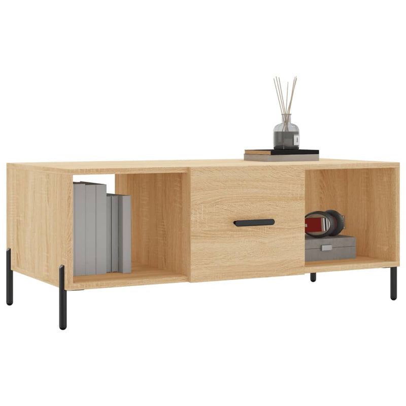 Couchtisch Sonoma-Eiche 102x50x40 cm Holzwerkstoff