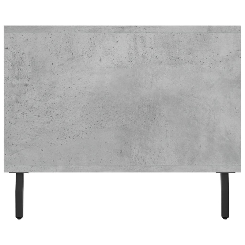 Couchtisch Betongrau 102x50x40 cm Holzwerkstoff