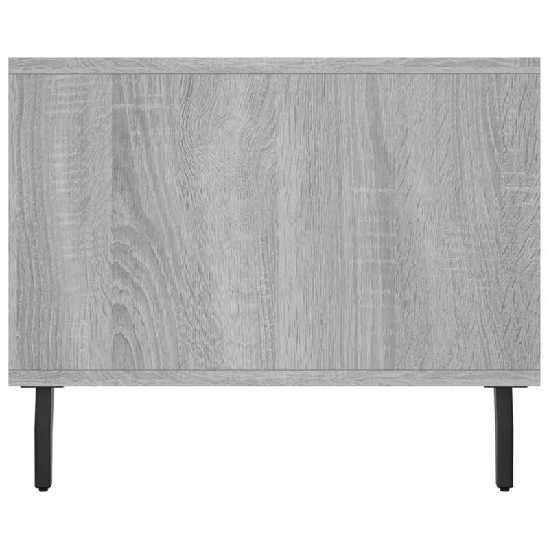 Couchtisch Grau Sonoma 102x50x40 cm Holzwerkstoff