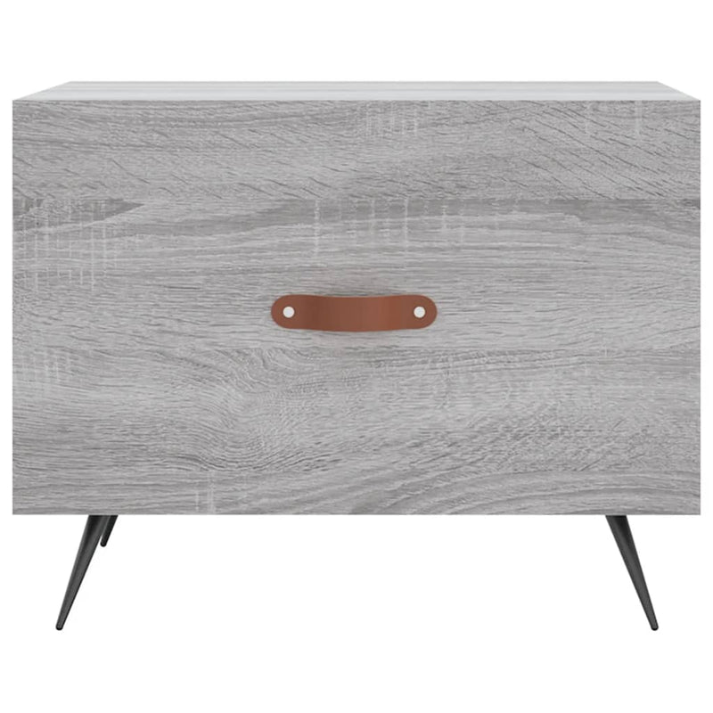 Couchtische 2 Stk. Grau Sonoma 50x50x40 cm Holzwerkstoff