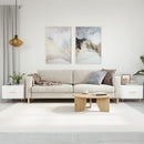 Couchtisch Braun Eichen-Optik 50X50X40 Cm Holzwerkstoff