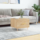 Couchtisch Braun Eichen-Optik 50X50X40 Cm Holzwerkstoff