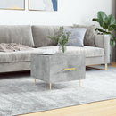 Couchtisch Braun Eichen-Optik 50X50X40 Cm Holzwerkstoff