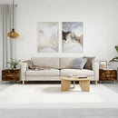 Couchtisch Braun Eichen-Optik 50X50X40 Cm Holzwerkstoff