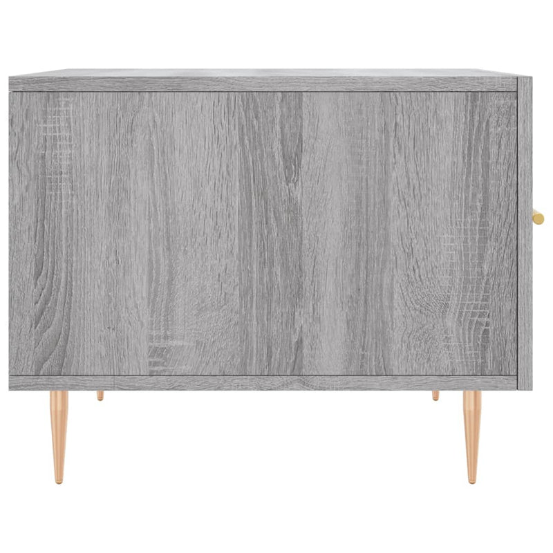 Couchtisch Grau Sonoma 50x50x40 cm Holzwerkstoff