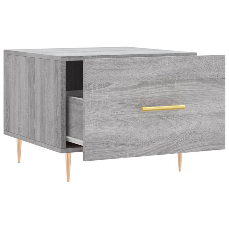 Couchtische 2 Stk. Grau Sonoma 50x50x40 cm Holzwerkstoff