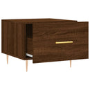 Couchtisch Braun Eichen-Optik 50X50X40 Cm Holzwerkstoff