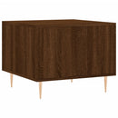 Couchtisch Braun Eichen-Optik 50X50X40 Cm Holzwerkstoff