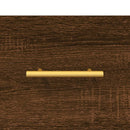 Couchtisch Braun Eichen-Optik 50X50X40 Cm Holzwerkstoff