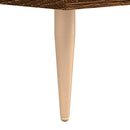 Couchtisch Braun Eichen-Optik 50X50X40 Cm Holzwerkstoff
