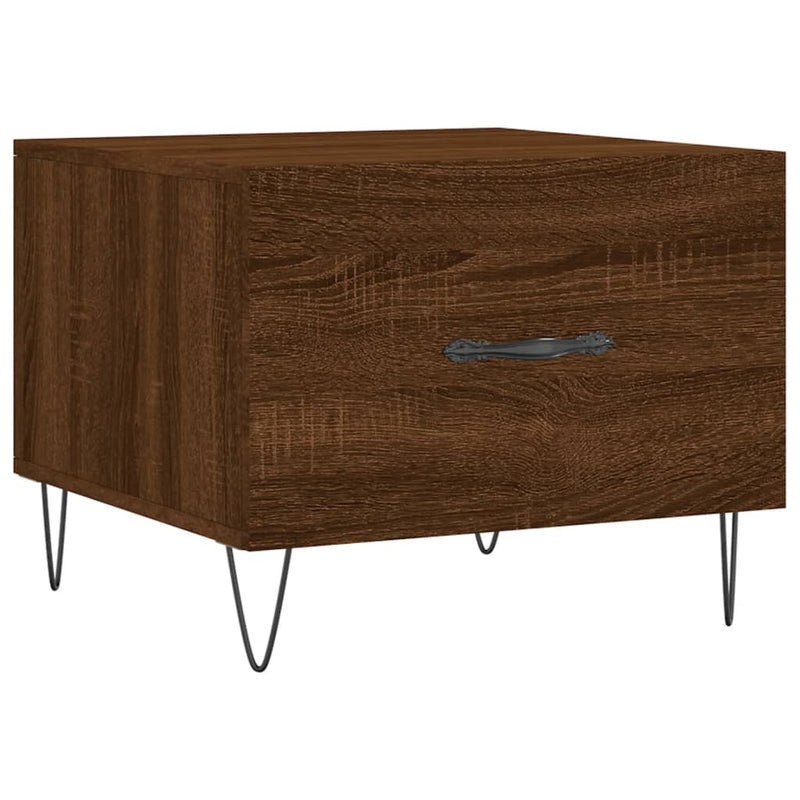 Couchtische 2 Stk. Braun Eichen-Optik 50x50x40 cm Holzwerkstoff