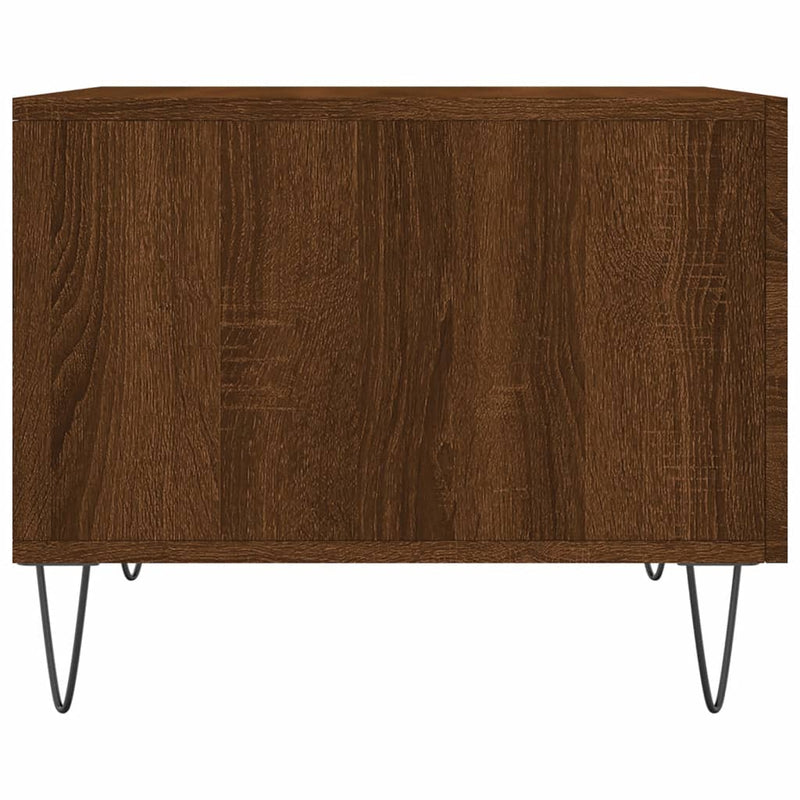 Couchtische 2 Stk. Braun Eichen-Optik 50x50x40 cm Holzwerkstoff