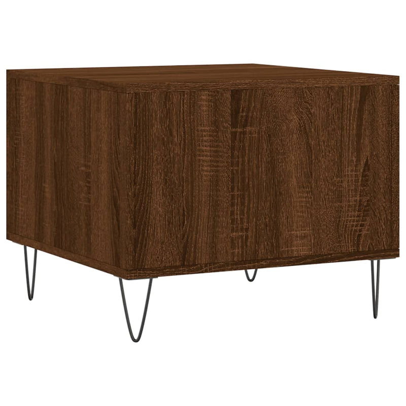 Couchtische 2 Stk. Braun Eichen-Optik 50x50x40 cm Holzwerkstoff