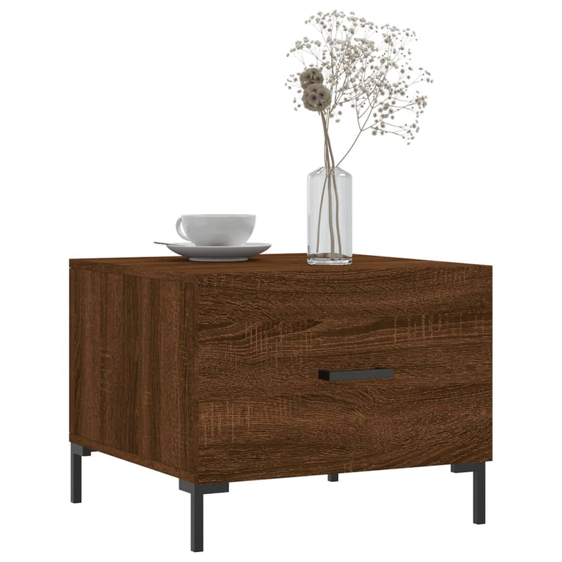 Couchtische 2 Stk. Braun Eichen-Optik 50x50x40 cm Holzwerkstoff