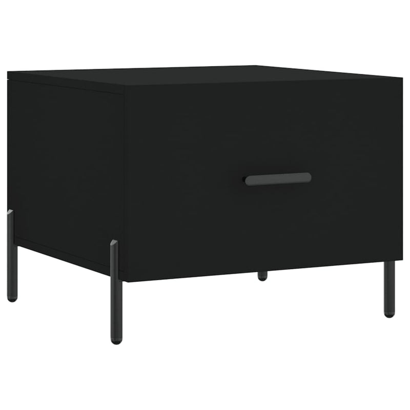 Couchtische 2 Stk. Schwarz 50x50x40 cm Holzwerkstoff