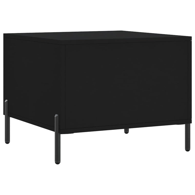 Couchtische 2 Stk. Schwarz 50x50x40 cm Holzwerkstoff