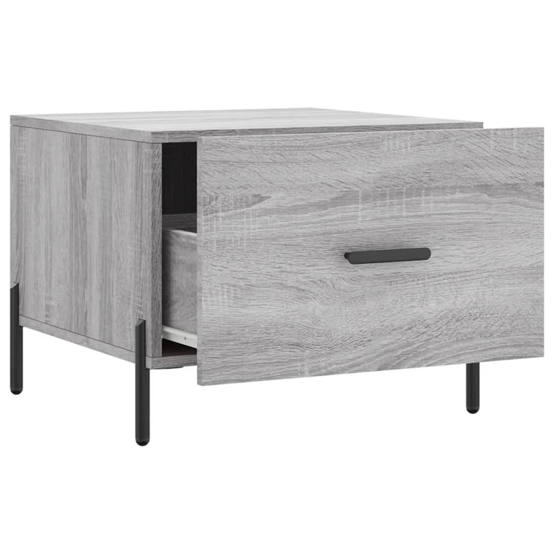 Couchtische 2 Stk. Grau Sonoma 50x50x40 cm Holzwerkstoff