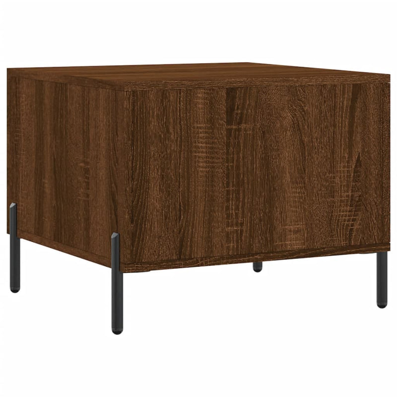 Couchtische 2 Stk. Braun Eichen-Optik 50x50x40 cm Holzwerkstoff