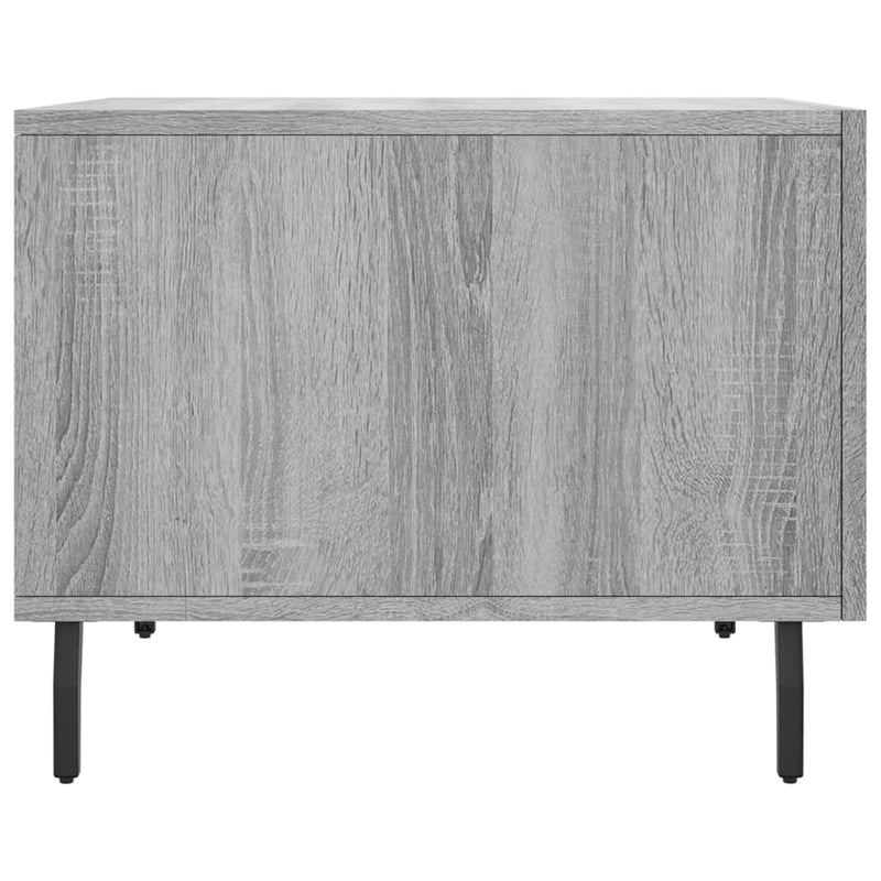 Couchtisch Grau Sonoma 50x50x40 cm Holzwerkstoff