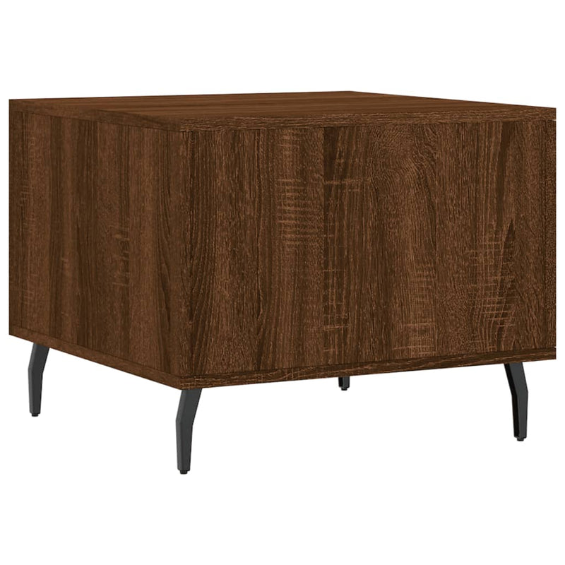 Couchtische 2 Stk. Braun Eichen-Optik 50x50x40 cm Holzwerkstoff