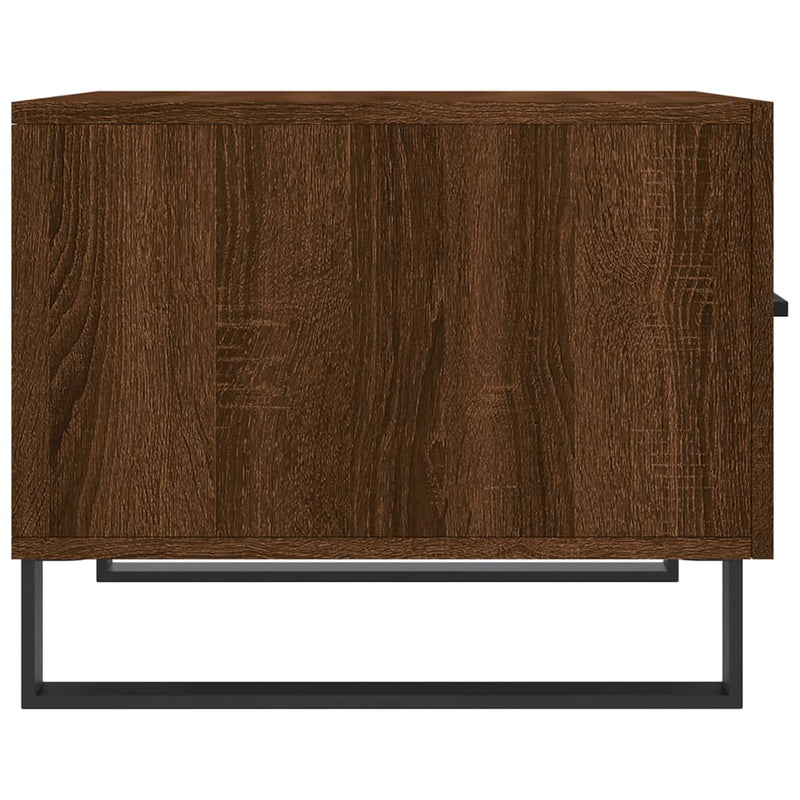 Couchtisch Braun Eichen-Optik 50x50x40 cm Holzwerkstoff