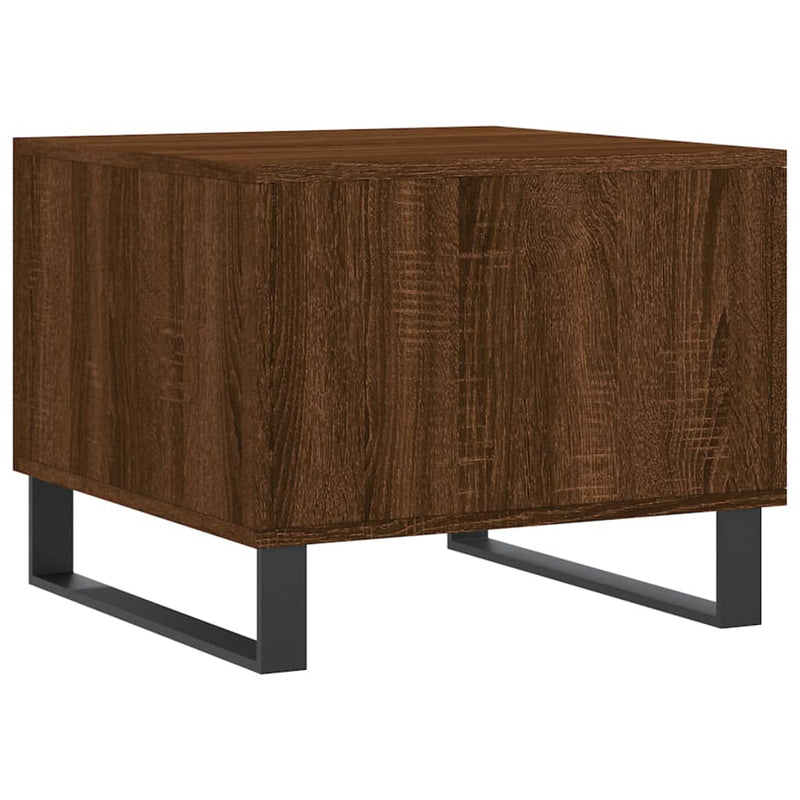 Couchtisch Braun Eichen-Optik 50x50x40 cm Holzwerkstoff