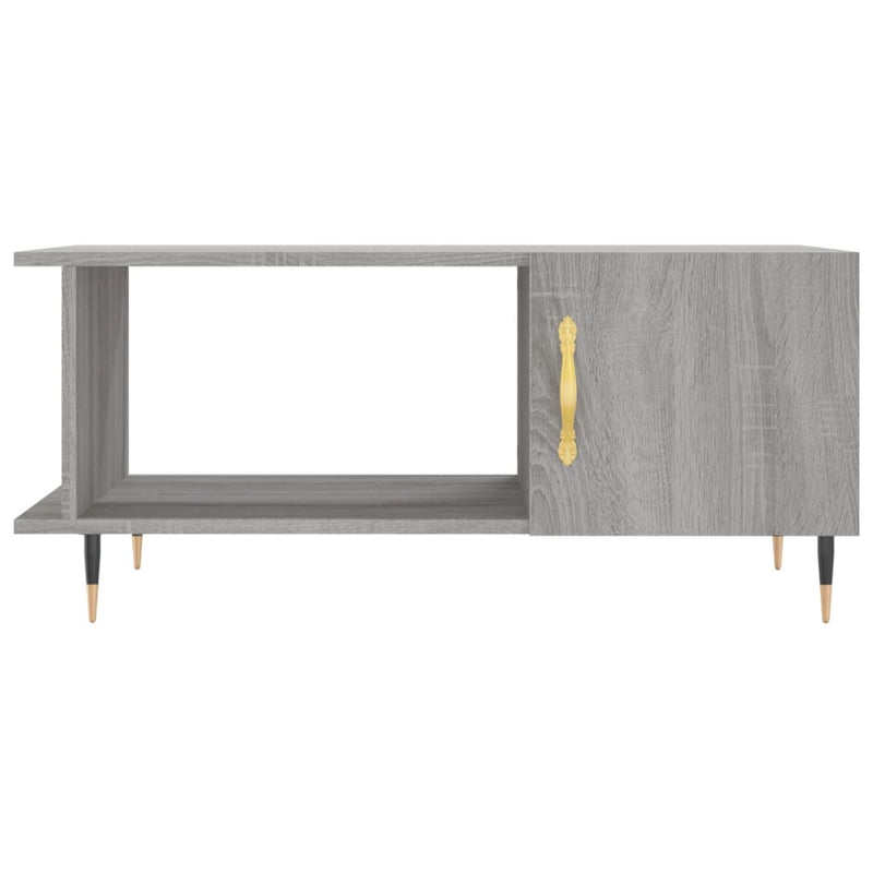 Couchtisch Grau Sonoma 90x50x40 cm Holzwerkstoff