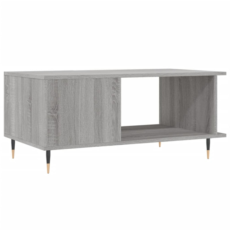 Couchtisch Grau Sonoma 90x50x40 cm Holzwerkstoff