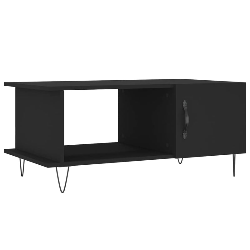 Couchtisch Schwarz 90x50x40 cm Holzwerkstoff