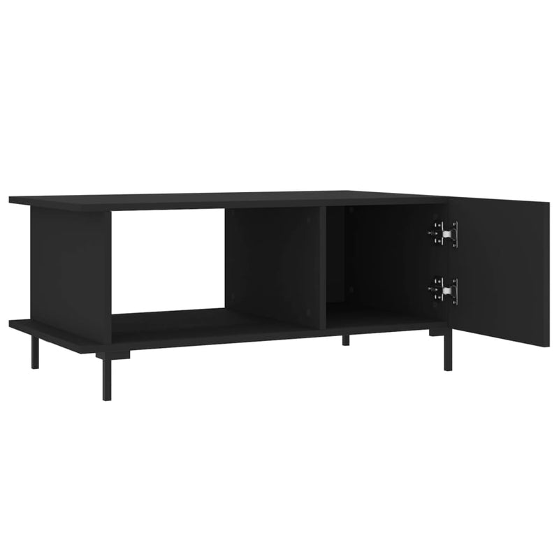 Couchtisch Schwarz 90x50x40 cm Holzwerkstoff