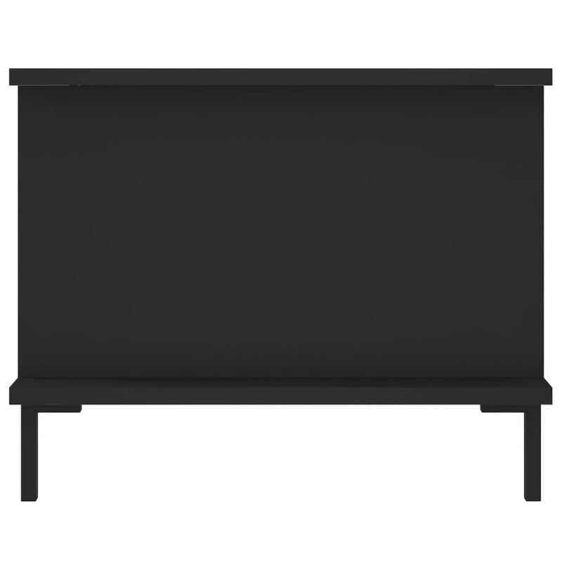 Couchtisch Schwarz 90x50x40 cm Holzwerkstoff