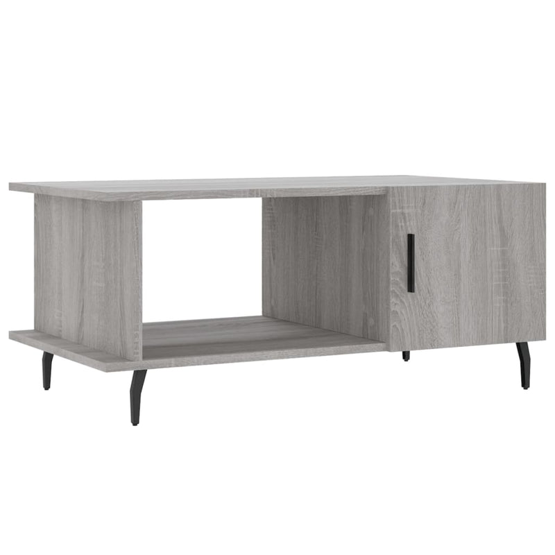 Couchtisch Grau Sonoma 90x50x40 cm Holzwerkstoff