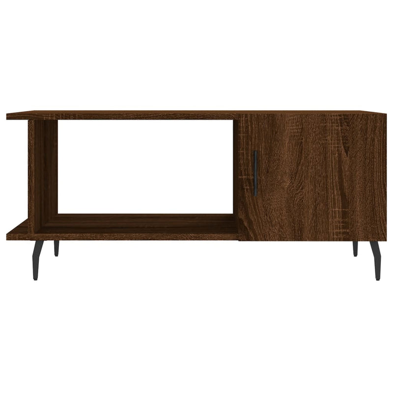 Couchtisch Braun Eichen-Optik 90x50x40 cm Holzwerkstoff