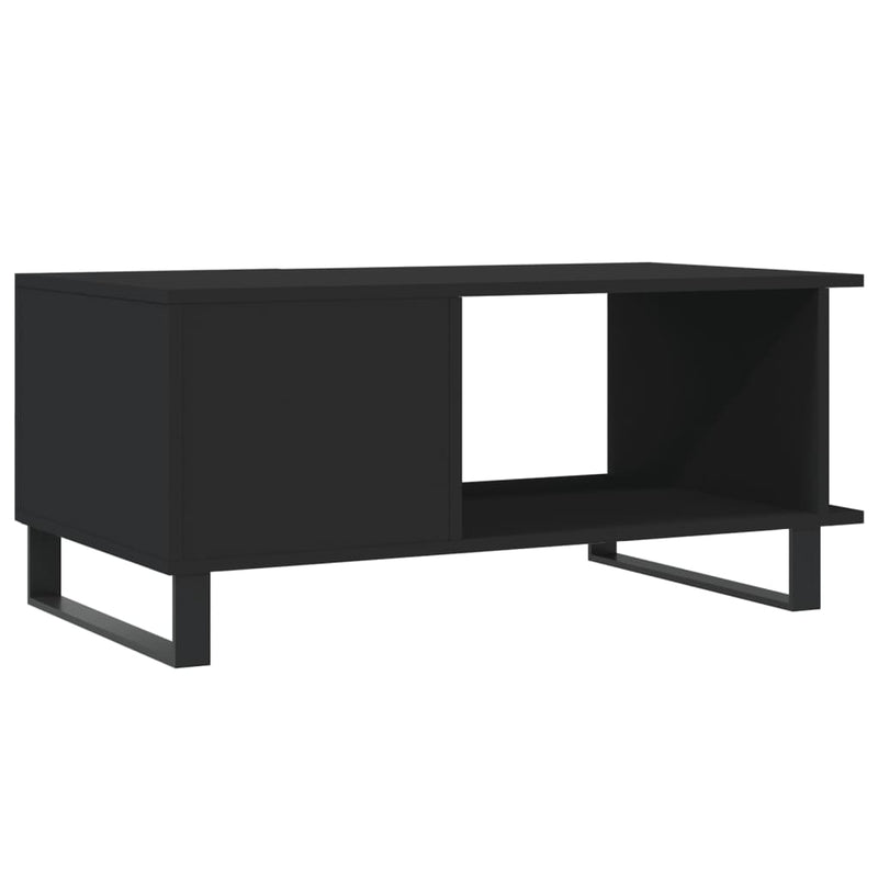 Couchtisch Schwarz 90x50x40 cm Holzwerkstoff