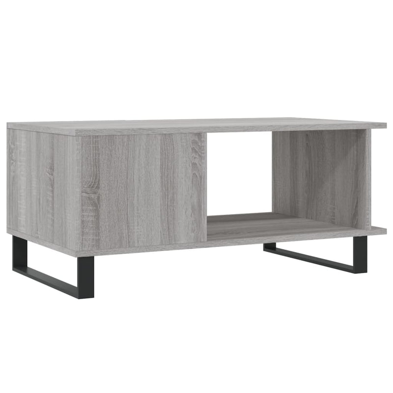 Couchtisch Grau Sonoma 90x50x40 cm Holzwerkstoff