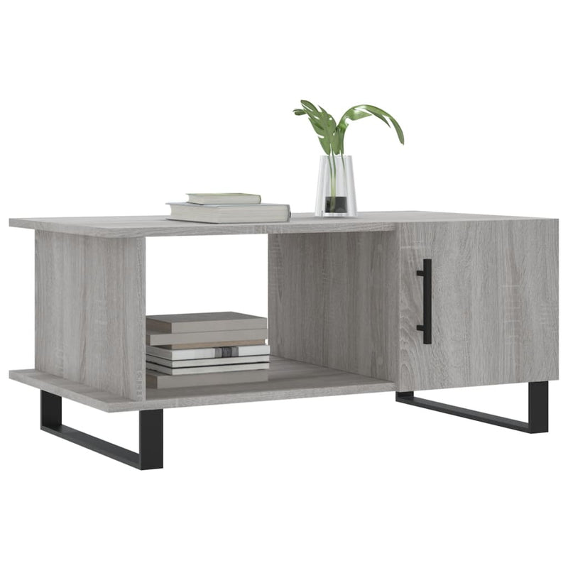 Couchtisch Grau Sonoma 90x50x40 cm Holzwerkstoff