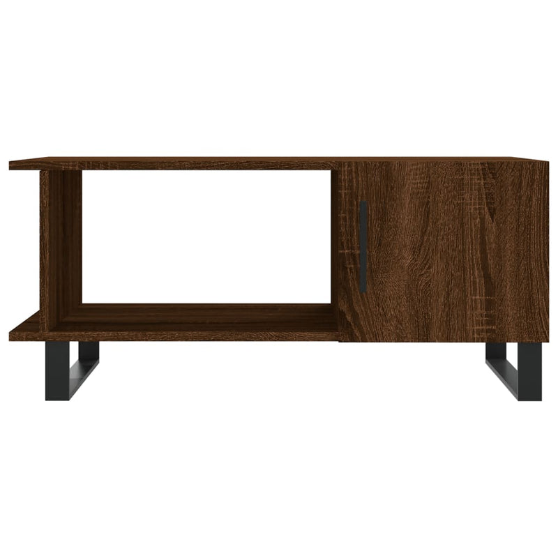 Couchtisch Braun Eichen-Optik 90x50x40 cm Holzwerkstoff