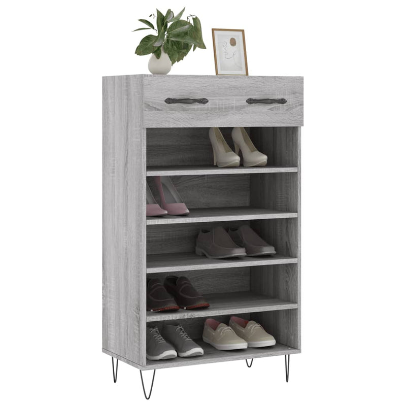 Schuhschrank 60X35X105 Cm Holzwerkstoff