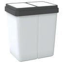 Duo Mülleimer 2X25 L