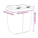 Duo Mülleimer 2X25 L