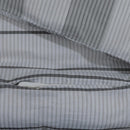 Bettwäsche-Set Grau 240X220 Cm Baumwolle Hellgrau