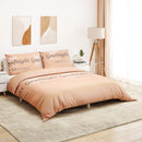 Bettwäsche-Set 240X220 Cm Baumwolle Rosa