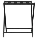 Gepäckablage Schwarz 68,5X38X58 Cm Bambus