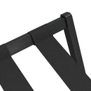 Gepäckablage Schwarz 68,5X38X58 Cm Bambus