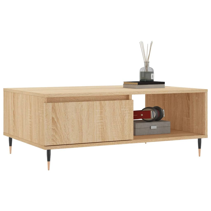 Couchtisch Sonoma-Eiche 90x60x35 cm Holzwerkstoff