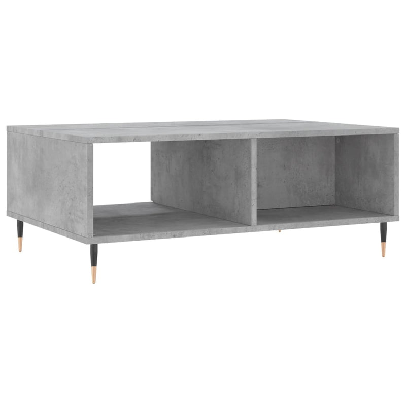 Couchtisch Betongrau 90x60x35 cm Holzwerkstoff