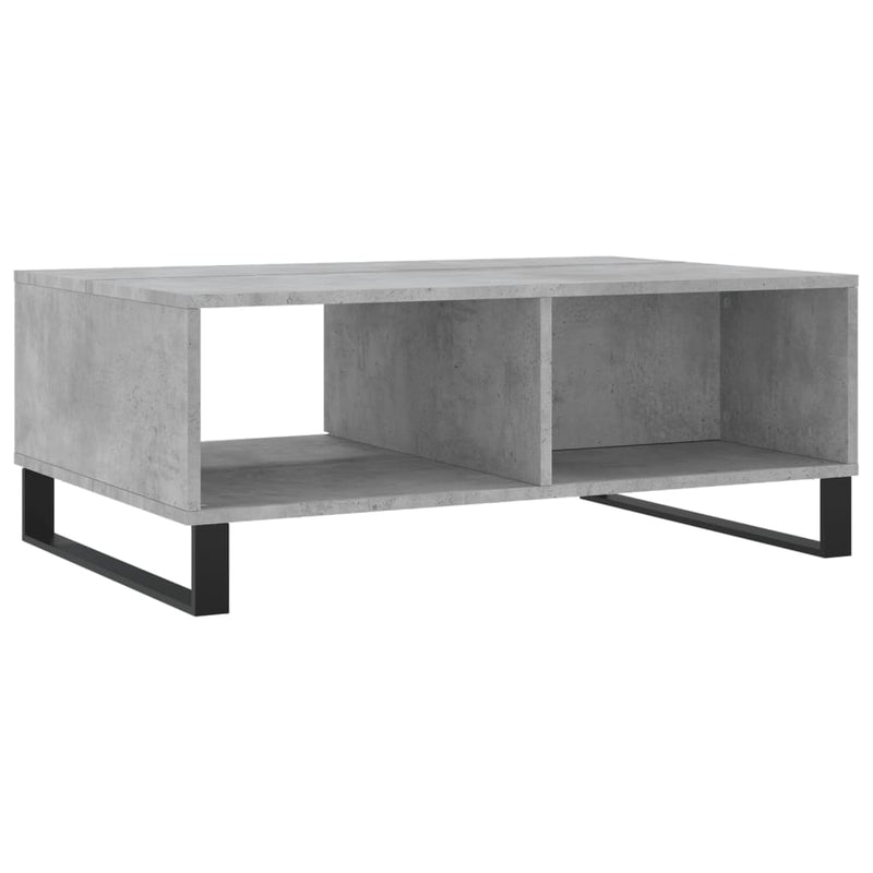 Couchtisch Betongrau 90x60x35 cm Holzwerkstoff