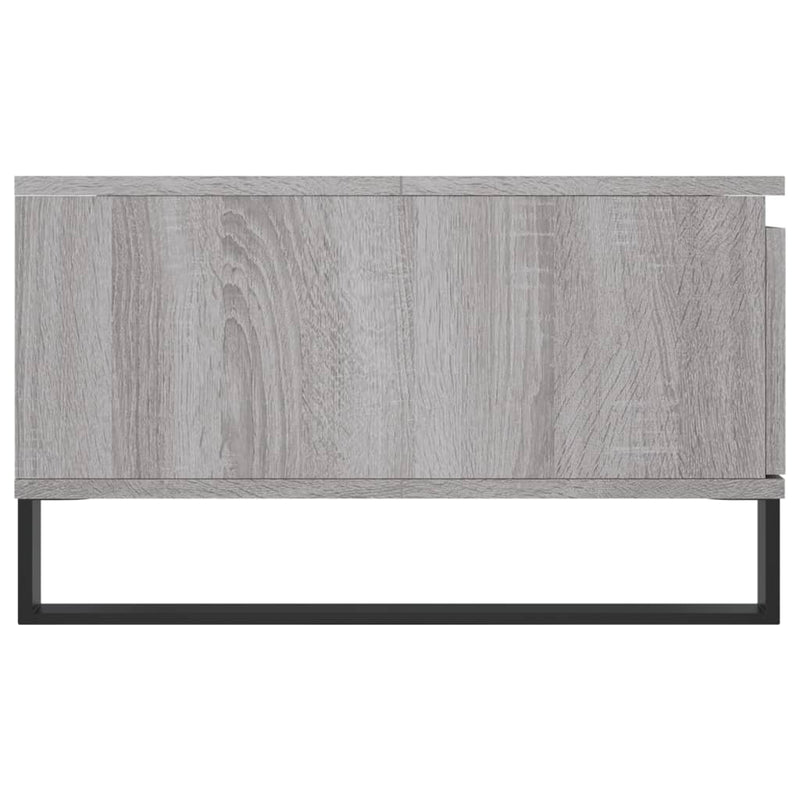 Couchtisch Grau Sonoma 90x60x35 cm Holzwerkstoff