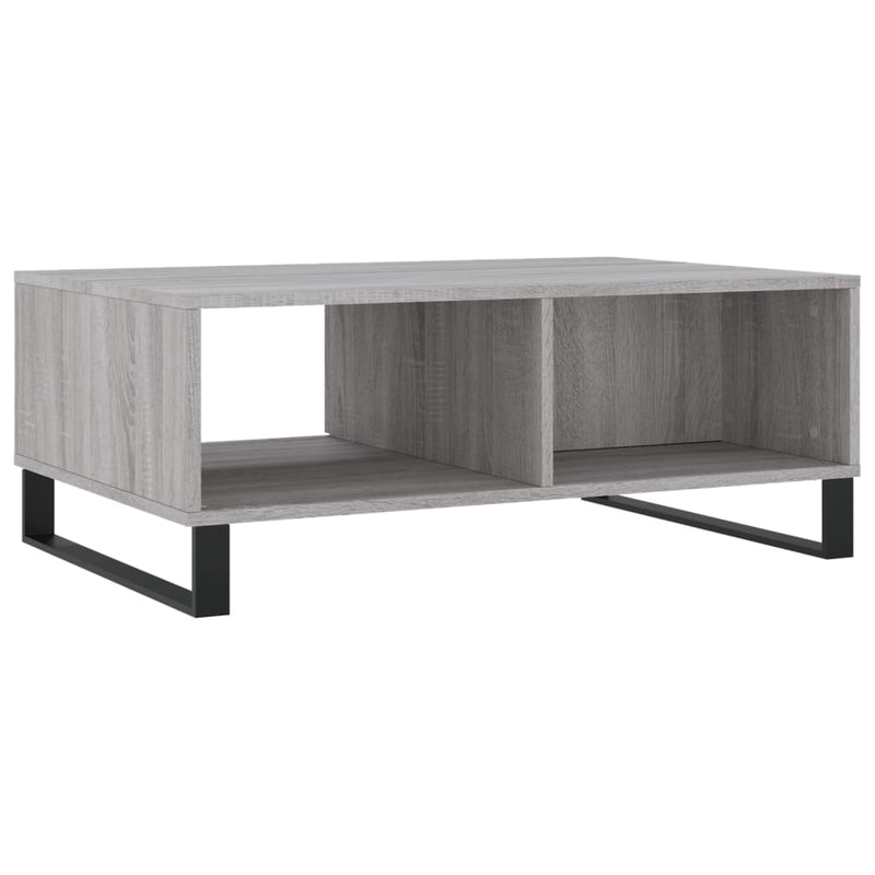 Couchtisch Grau Sonoma 90x60x35 cm Holzwerkstoff