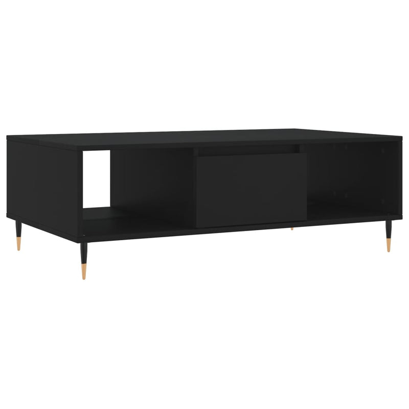 Couchtisch Schwarz 104x60x35 cm Holzwerkstoff